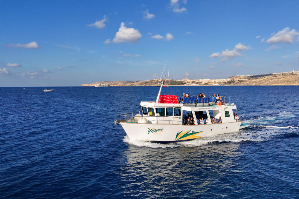 blue lagoon malta boat trip 4